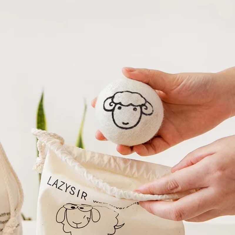 Wełniane kulki do suszarki